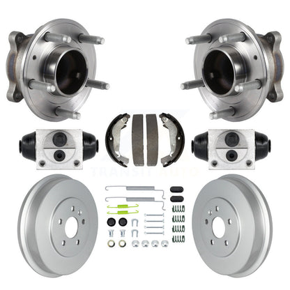 Wheel Cylinders And Coated Drum Shoes Hardware Hub Bearing Assembly Rear Kit For