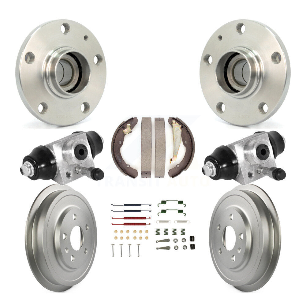 Wheel Cylinders And Coated Drum Shoes Hardware Hub Bearing Assembly Rear Kit For