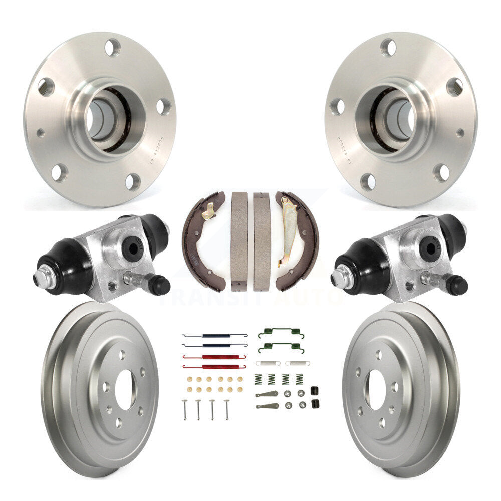 Wheel Cylinders And Coated Drum Shoes Hardware Hub Bearing Assembly Rear Kit For