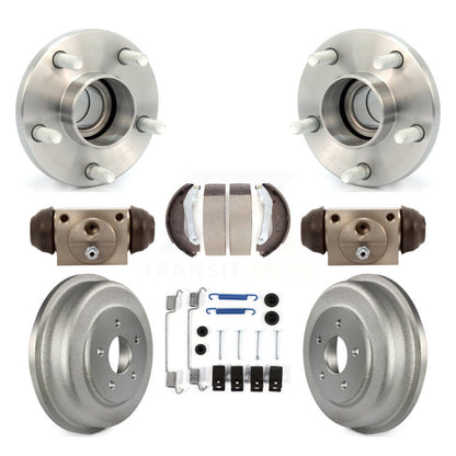 Wheel Cylinders And Coated Drum Shoes Hardware Hub Bearing Assembly Rear Kit For