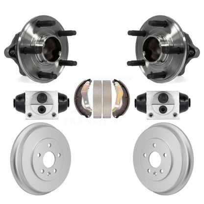 Wheel Cylinders And Coated Drum & Shoes Hub Bearing Rear Kit For Chevrolet Sonic