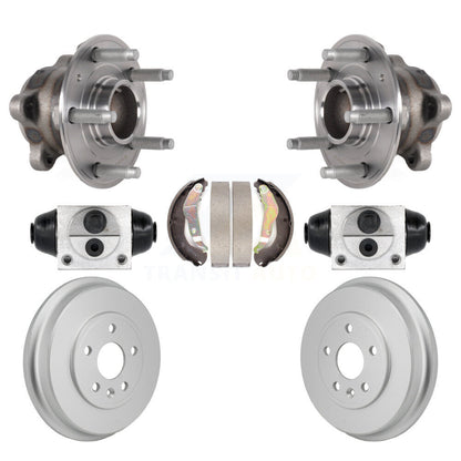 Wheel Cylinders And Coated Drum & Shoes Hub Bearing Rear Kit For Chevrolet Sonic
