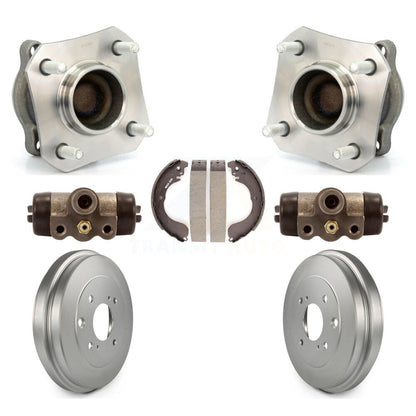 Wheel Cylinders And Coated Drum & Shoes Hub Bearing Rear Kit For Nissan Sentra