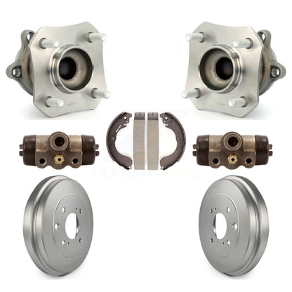 Wheel Cylinders And Coated Drum & Shoes Hub Bearing Rear Kit For Nissan Sentra