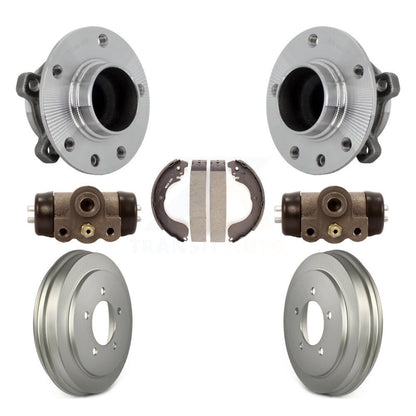 Wheel Cylinders And Coated Drum & Shoes Hub Bearing Rear Kit For Jeep Compass