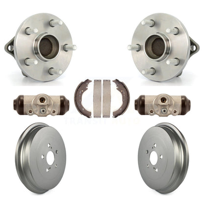 Wheel Cylinders And Coated Drum & Shoes Hub Bearing Rear Kit For Toyota Corolla