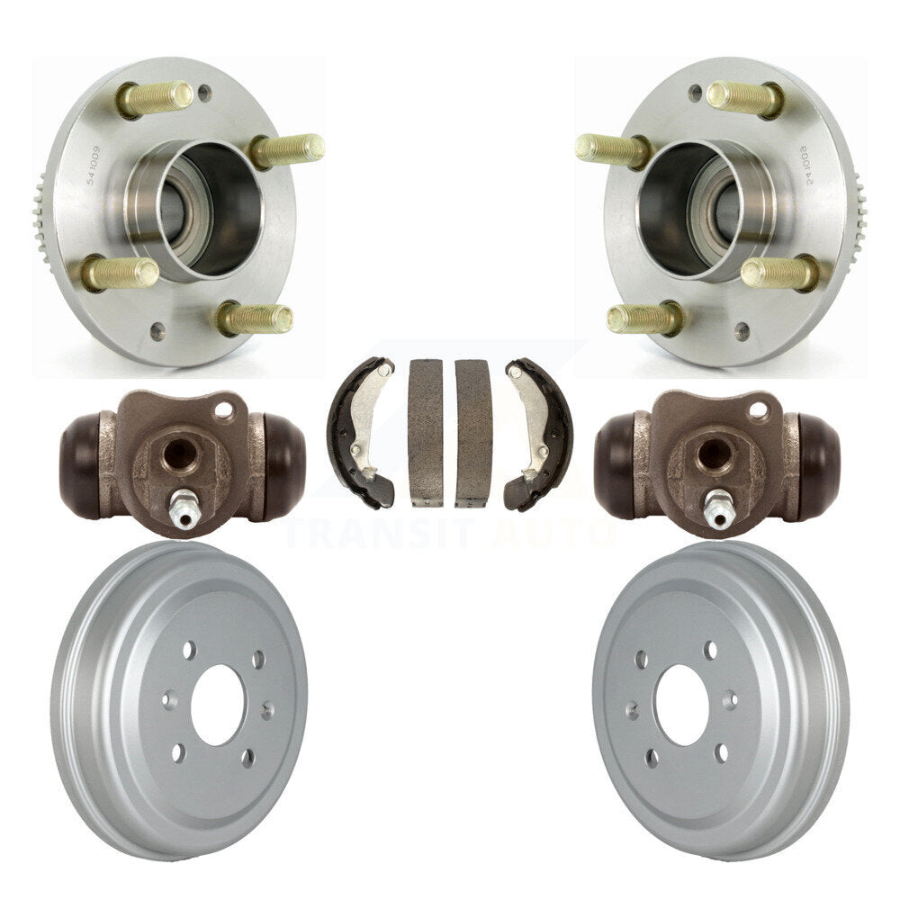Wheel Cylinders & Coated Drum Shoes Hub Bearing Rear Kit For Suzuki Swift+ G3