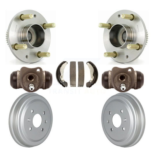 Wheel Cylinders & Coated Drum Shoes Hub Bearing Rear Kit For Suzuki Swift+ G3
