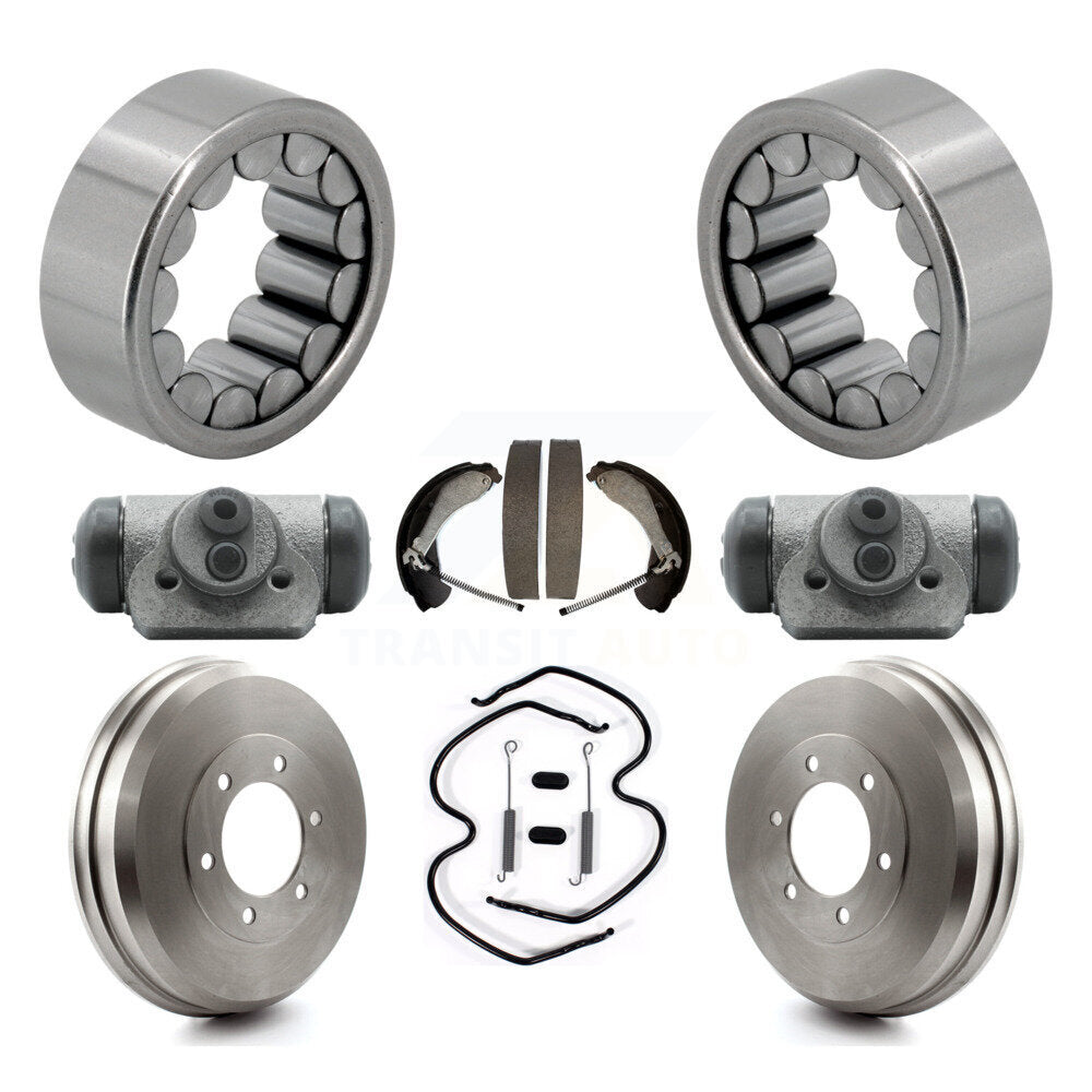 Wheel Cylinders & Drum Shoes Hardware Bearing Rear Kit (8Pc) For Chevrolet GMC