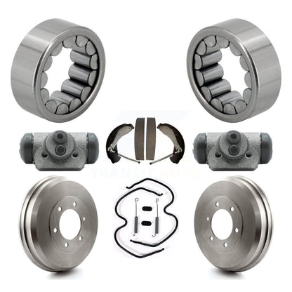 Wheel Cylinders & Drum Shoes Hardware Bearing Rear Kit (8Pc) For Chevrolet GMC