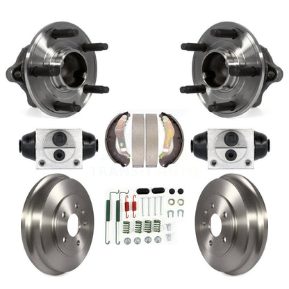 Wheel Cylinders And Drum & Shoes Hub Bearing Rear Kit (8Pc) For Chevrolet Sonic
