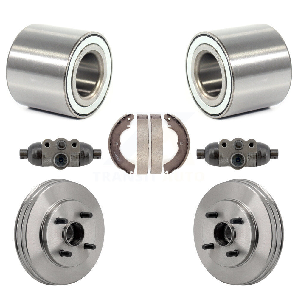 Wheel Cylinders And Drum & Shoes Bearing Rear Kit For Mitsubishi Mirage G4
