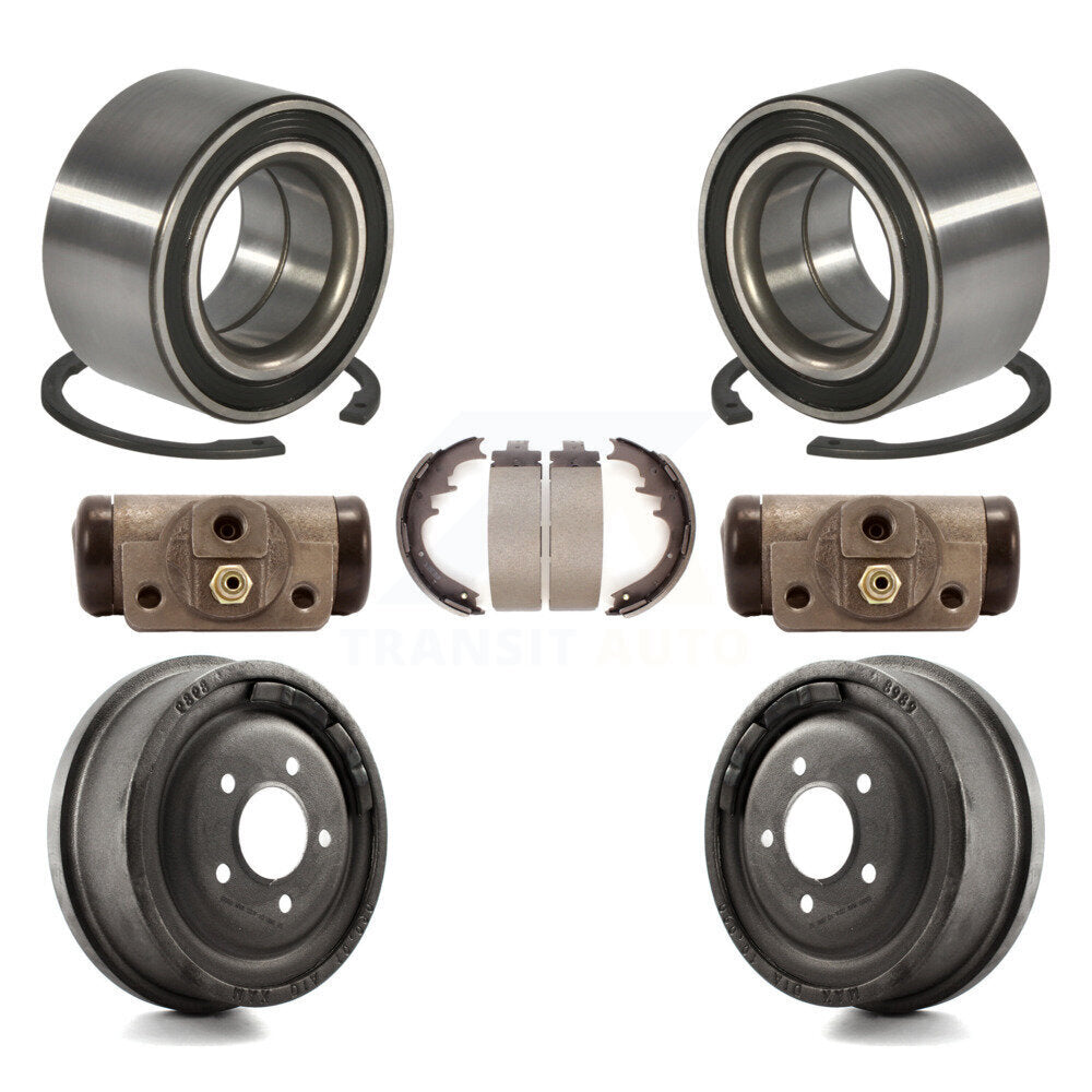 Wheel Cylinders And Drum & Shoes Bearing Rear Kit For 1998-2002 Ford Ranger EV