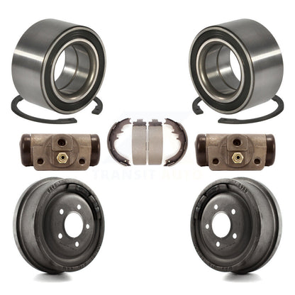 Wheel Cylinders And Drum & Shoes Bearing Rear Kit For 1998-2002 Ford Ranger EV