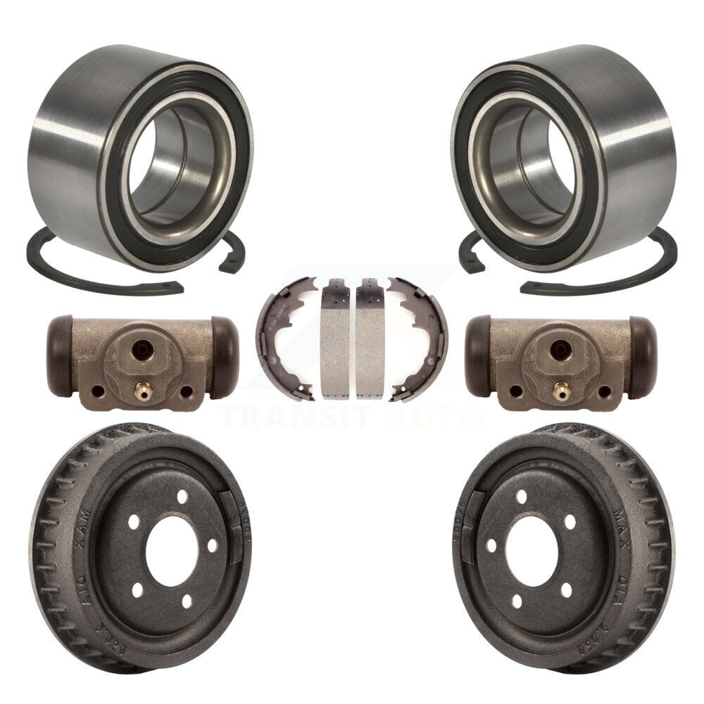 Wheel Cylinders And Drum & Shoes Bearing Rear Kit For 2001-2002 Ford Ranger EV