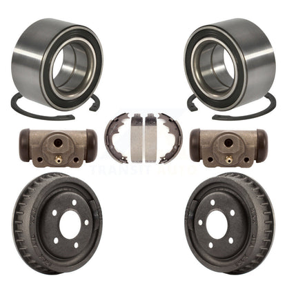 Wheel Cylinders And Drum & Shoes Bearing Rear Kit For 2001-2002 Ford Ranger EV