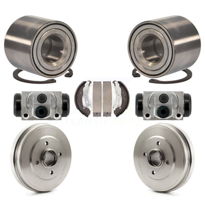 Wheel Cylinders And Drum & Shoes Bearing Rear Kit For Nissan Micra Versa Note