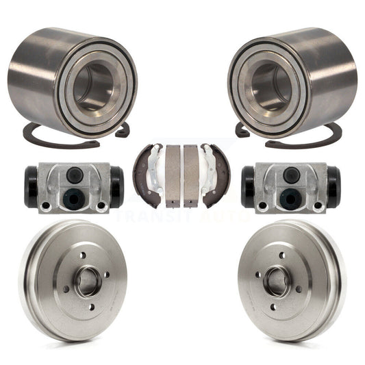 Wheel Cylinders And Drum & Shoes Bearing Rear Kit For Nissan Micra Versa Note