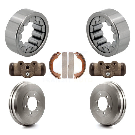 Wheel Cylinders Drum & Shoes Bearing Rear Kit For Chevrolet Colorado GMC Canyon