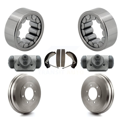 Wheel Cylinders Drum & Shoes Bearing Rear Kit For Chevrolet Colorado GMC Canyon