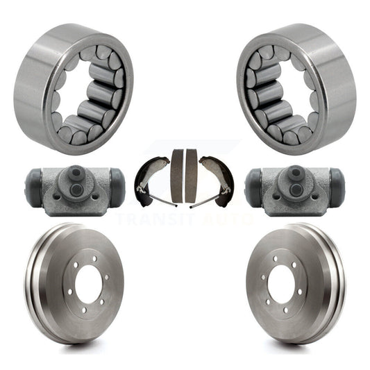 Wheel Cylinders Drum & Shoes Bearing Rear Kit For Chevrolet Colorado GMC Canyon
