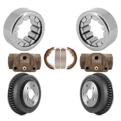 Wheel Cylinders And Drum & Shoes Bearing Rear Kit For Dodge Ram 1500