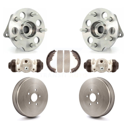 Wheel Cylinders & Drum Shoes Hub Bearing Rear Kit For 04-10 Toyota Sienna AWD