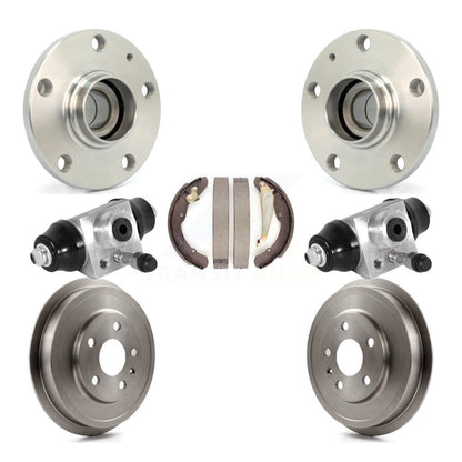 Wheel Cylinders & Drum Shoes Hub Bearing Rear Kit For Volkswagen Jetta Beetle