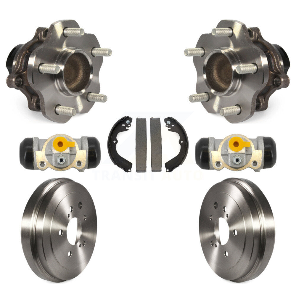 Wheel Cylinders And Drum & Shoes Hub Bearing Rear Kit For Nissan NV200 Chevrolet