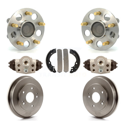 Wheel Cylinders And Drum & Shoes Hub Bearing Assembly Rear Kit For Honda Civic