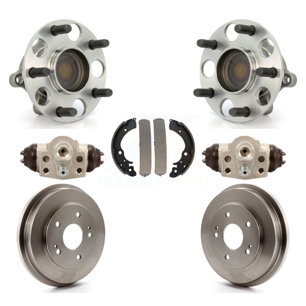 Wheel Cylinders And Drum & Shoes Hub Bearing Rear Kit For Honda Civic GX