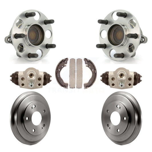 Wheel Cylinders And Drum & Shoes Hub Bearing Assembly Rear Kit For Honda Civic