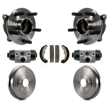 Wheel Cylinders And Drum & Shoes Hub Bearing Assembly Rear Kit For Ford Focus