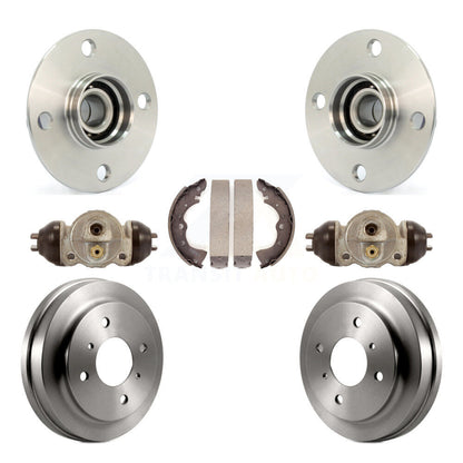 Wheel Cylinders & Drum Shoes Hub Bearing Rear Kit For 03-06 Nissan Sentra 1.8L