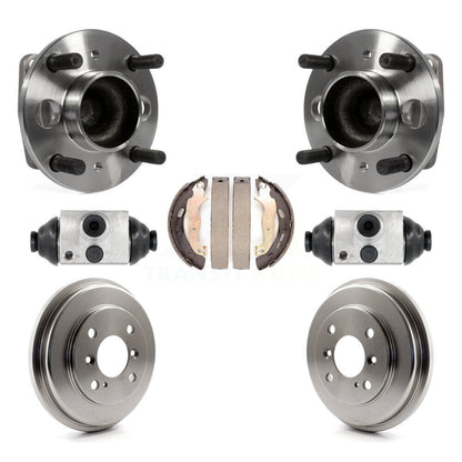 Wheel Cylinders And Drum & Shoes Hub Bearing Assembly Rear Kit For Ford Fiesta
