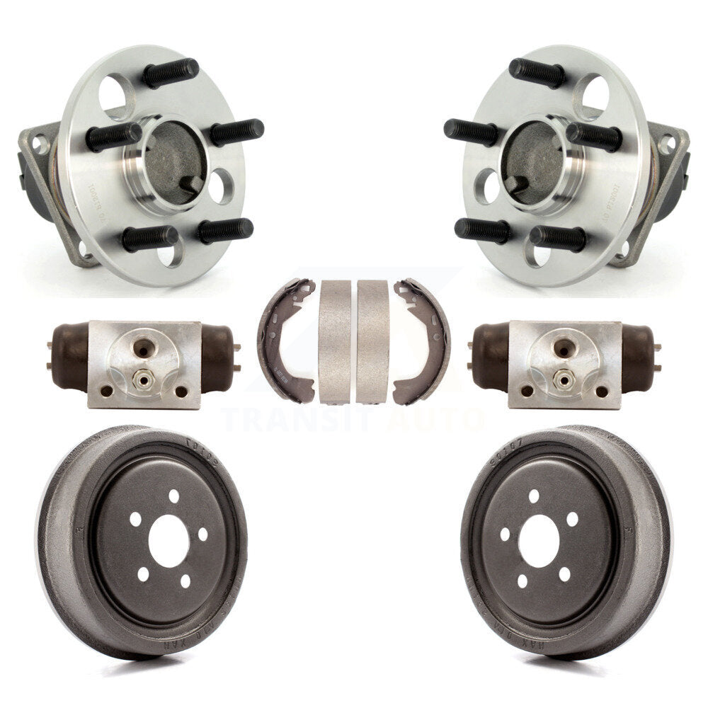 Wheel Cylinders And Drum & Shoes Hub Bearing Rear Kit For Chevrolet Cavalier