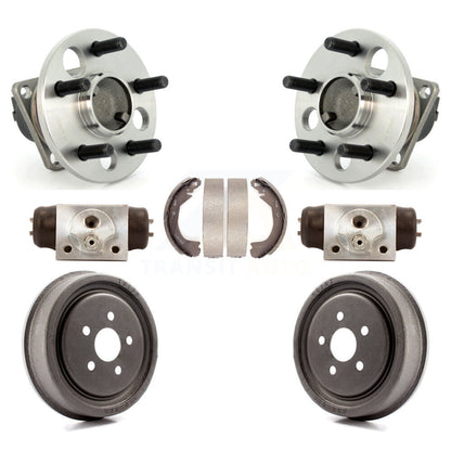 Wheel Cylinders And Drum & Shoes Hub Bearing Rear Kit For Chevrolet Cavalier