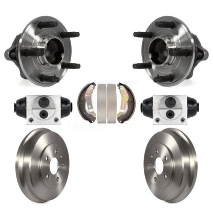 Wheel Cylinders Drum & Shoes Hub Bearing Rear Kit For 2012-2015 Chevrolet Sonic