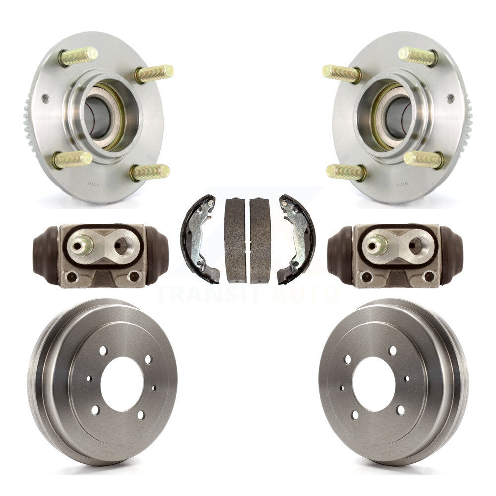 Wheel Cylinders And Drum & Shoes Hub Bearing Rear Kit For Hyundai Elantra