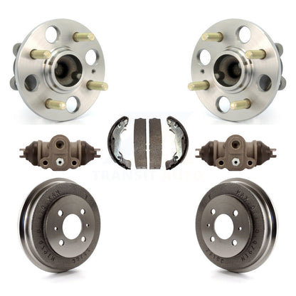 Wheel Cylinders Drum & Shoes Hub Bearing Rear Kit For Hyundai Accent 4-Wheel ABS