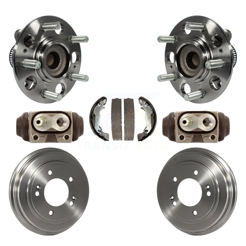 Wheel Cylinders & Drum Shoes Hub Bearing Rear Kit For Hyundai Elantra Non-ABS