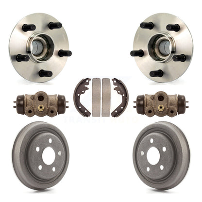 Wheel Cylinders Drum & Shoes Hub Bearing Rear Kit For Neon Dodge Chrysler SX 2.0