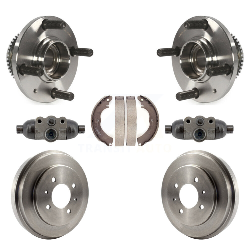 Wheel Cylinders And Drum & Shoes Hub Bearing Rear Kit For Mitsubishi Lancer ES