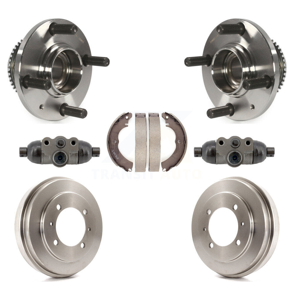 Wheel Cylinders And Drum & Shoes Hub Bearing Rear Kit For Mitsubishi Lancer ES