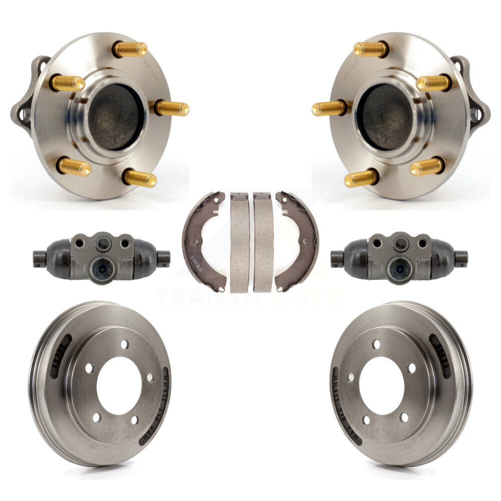 Wheel Cylinders And Drum & Shoes Hub Bearing Rear Kit For Mitsubishi Lancer
