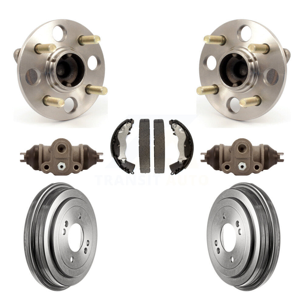 Wheel Cylinders And Drum & Shoes Hub Bearing Rear Kit For Hyundai Accent Kia Rio