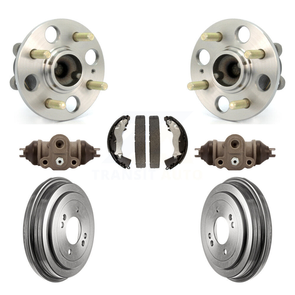 Wheel Cylinders And Drum & Shoes Hub Bearing Rear Kit For Hyundai Accent Kia Rio