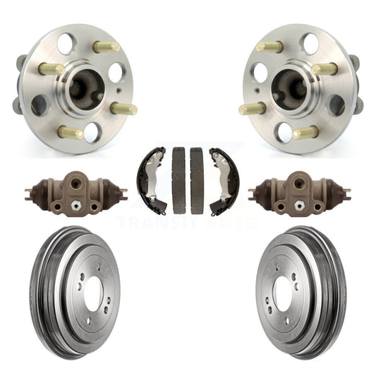 Wheel Cylinders And Drum & Shoes Hub Bearing Rear Kit For Hyundai Accent Kia Rio