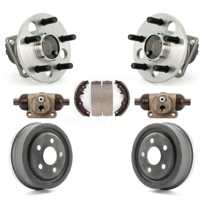 Wheel Cylinders & Drum Shoes Hub Bearing Rear Kit For Pontiac Sunfire Grand Am