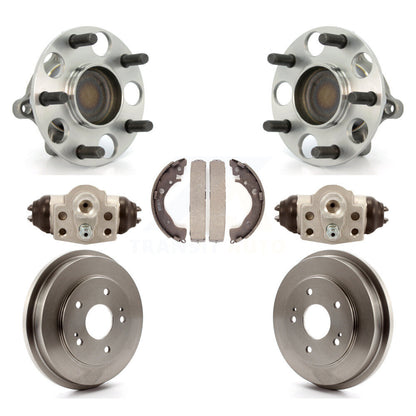 Wheel Cylinders And Drum & Shoes Hub Bearing Rear Kit For 2011 Honda Civic GX